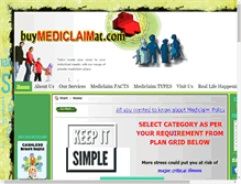 Tablet Screenshot of buymediclaimat.com